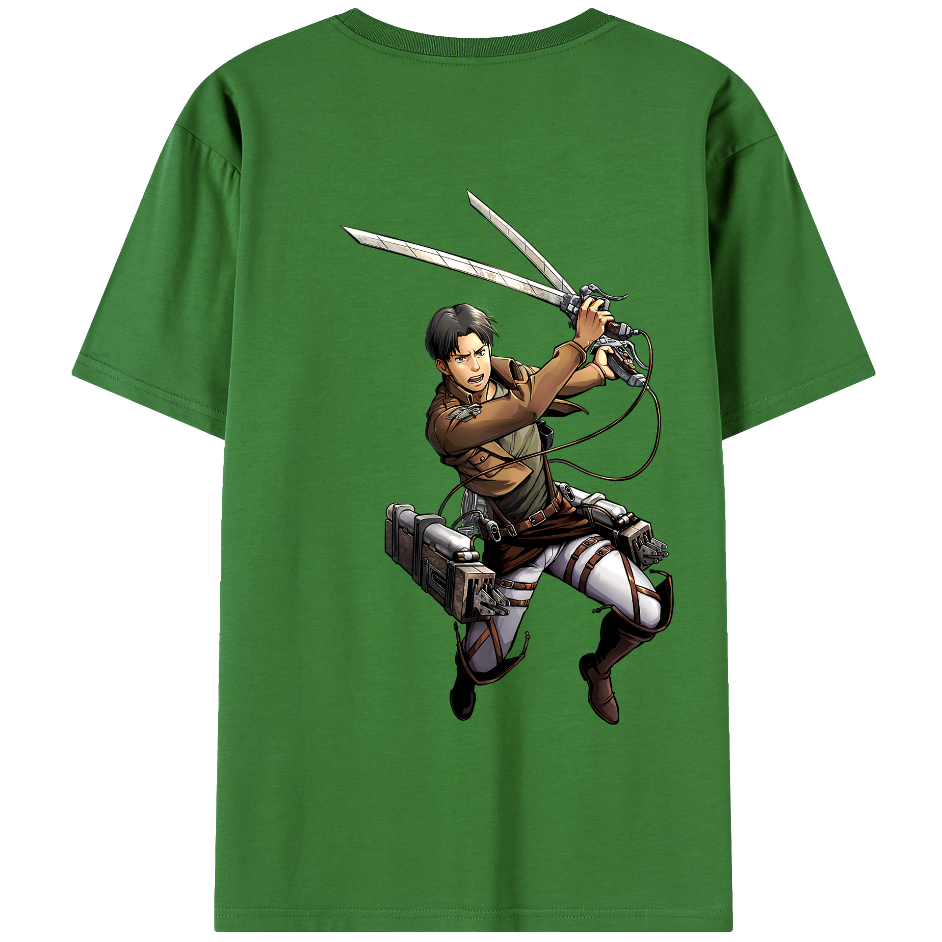 （画像用） 進撃の巨人 Attack on Titan レディース半袖Tシャツ(バックプリント)